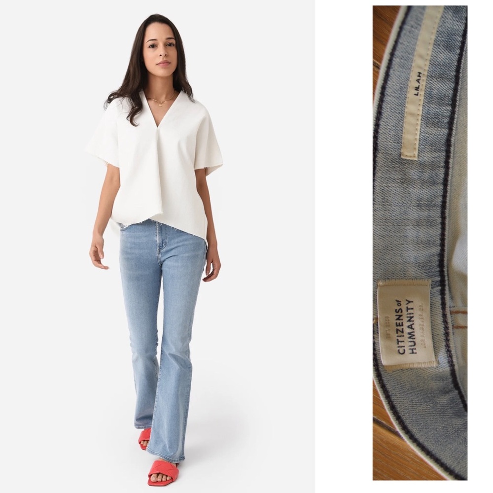 C of H Citizens of Humanity Lilah Light Wash Bootcut Jeans 28 6 Preowned